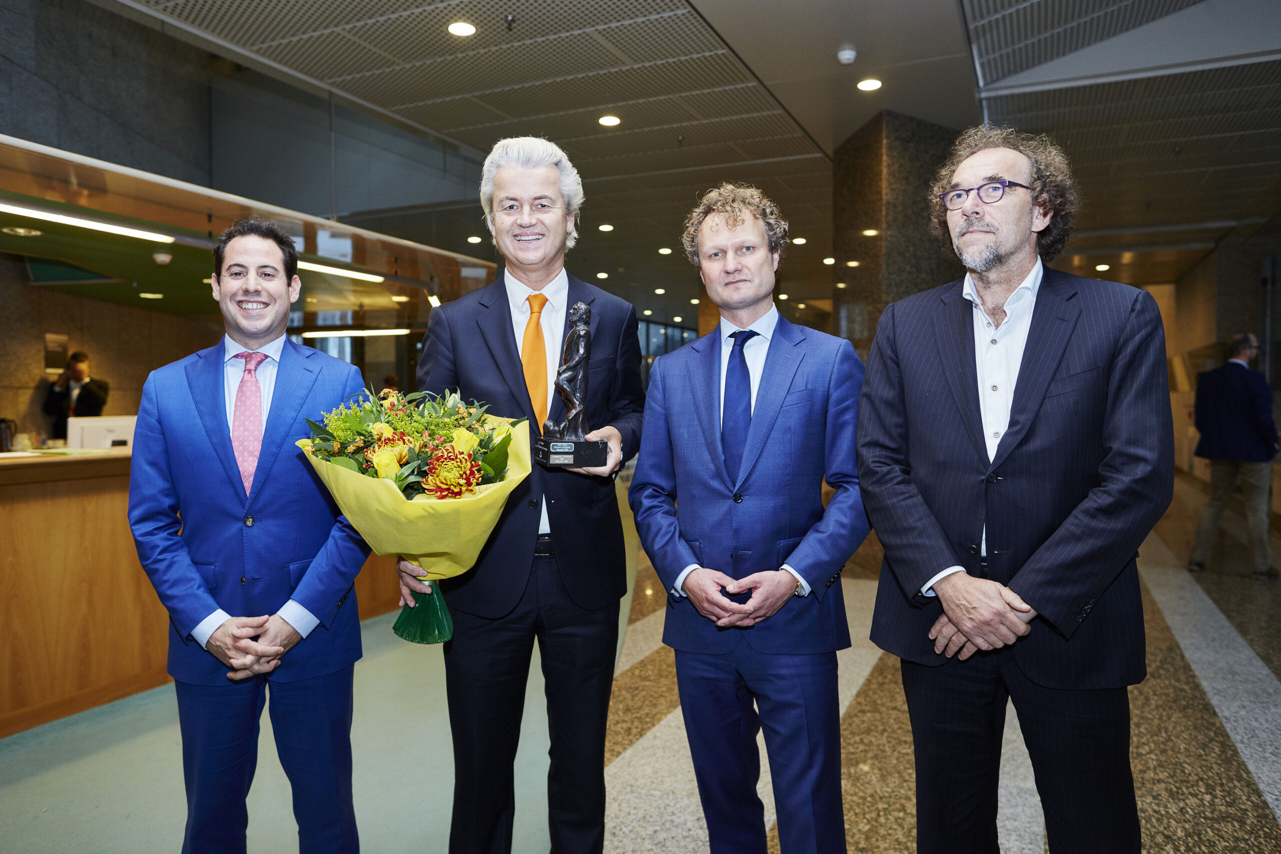 Wilders wint Debatprijs 2015