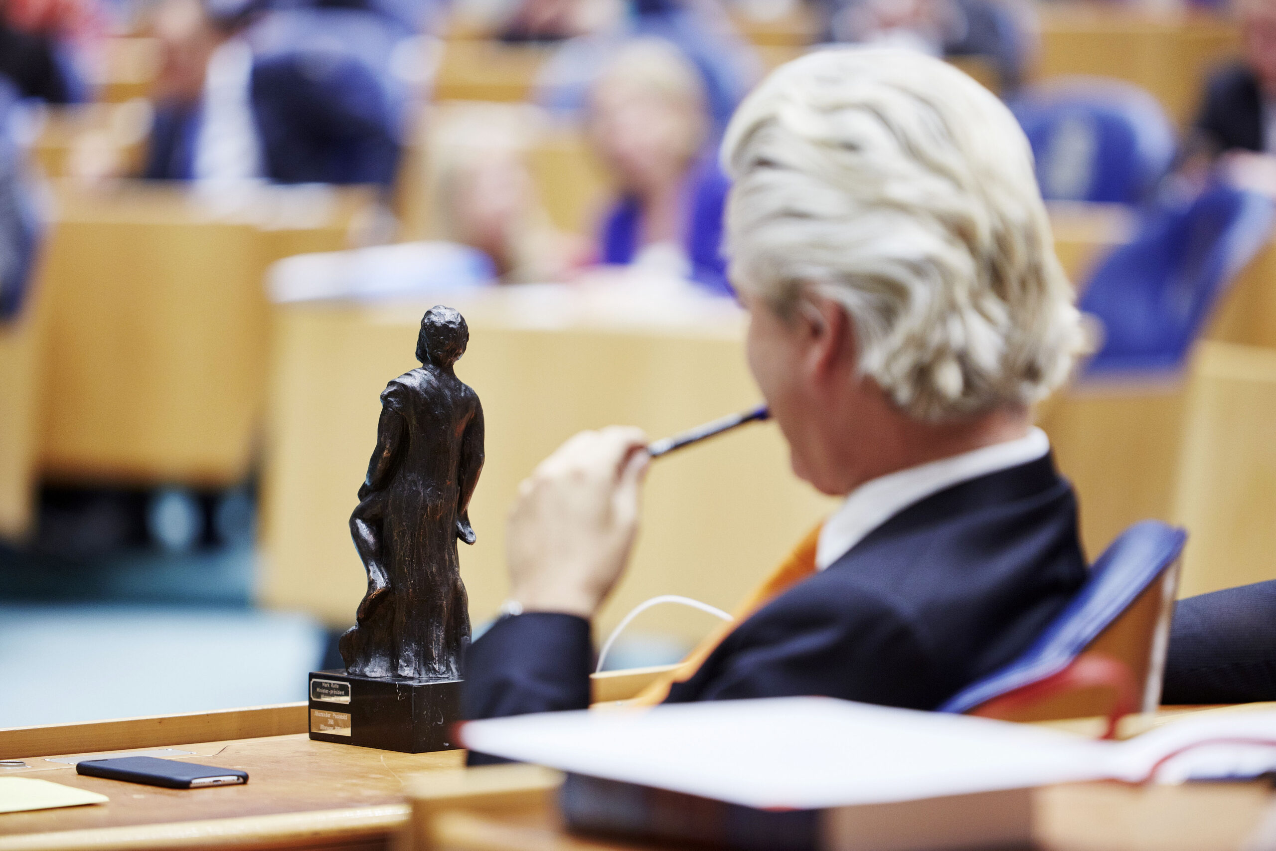 Wilders en de Debatprijs tijdens de Algemene Politieke Beschouwingen 2015