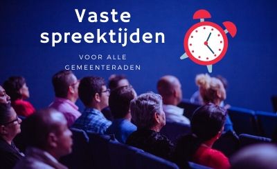 vaste spreektijden