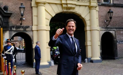 Dutch,Prime,Minister,Mark,Rutte,Prior,To,Meeting,With,The